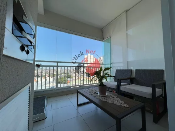Imagem Lindo e aconchegante apartamento à venda localizado na Vila Apiai, Santo André, com 2 dormitórios, sendo 1 suíte, 3º dormitório reversível, 2 vagas, 75m².