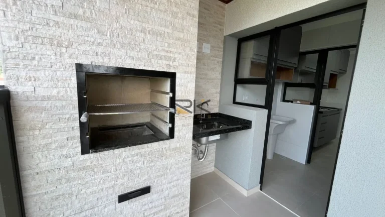Imagem Apartamento no Itaguá com 2 suítes,1 lavabo, 1 vaga de garagem,varanda gourmet com churrasqueira