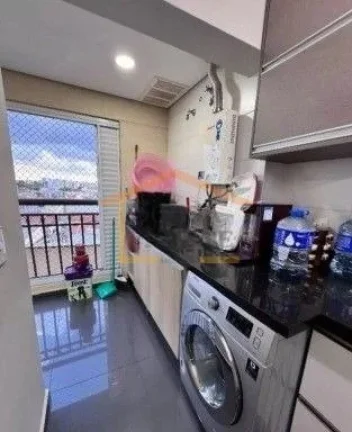 Imagem Apartamento 3 dormitórios, sendo 1 suíte, sala 2 ambientes, sacada, cozinha planejada, área de se...