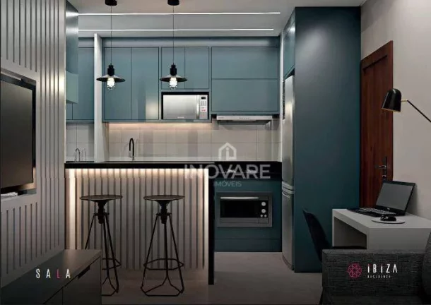 Imagem Studio com 1 dormitório à venda, 42 m² por R$ 295.000,00 - Residencial beira Rio II - Itumbiara/GO