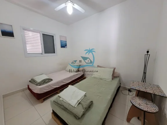 Imagem Apartamento mobiliado com 2 dormitórios e varanda gourmet a venda a 400 metros da orla de Itaguá em Ubatuba.
