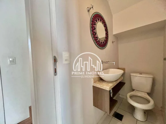 Imagem Sobrado com 3 dormitórios para alugar, 95 m² por R$ 6.198,00/mês - Condomínio Buona Vita - Jundiaí/SP