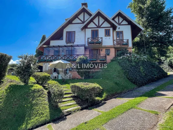 Imagem Casa Condomínio Campos do Jordão | 977 m² | 5 Suítes | Lazer Completo