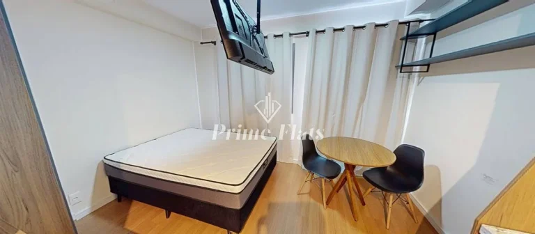 Imagem Flat disponível para locação no Cyrela Atmosfera 360, com 25m² e 1 dormitório