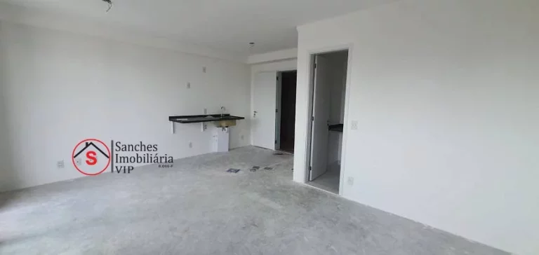 Imagem STUDIO COM VAGA DE GARAGEM A VENDA, A 80 METROS DO METRÔ SÃO JUDAS. ANDAR ALTO, COM VARANDA E LAZER COMPLETO.