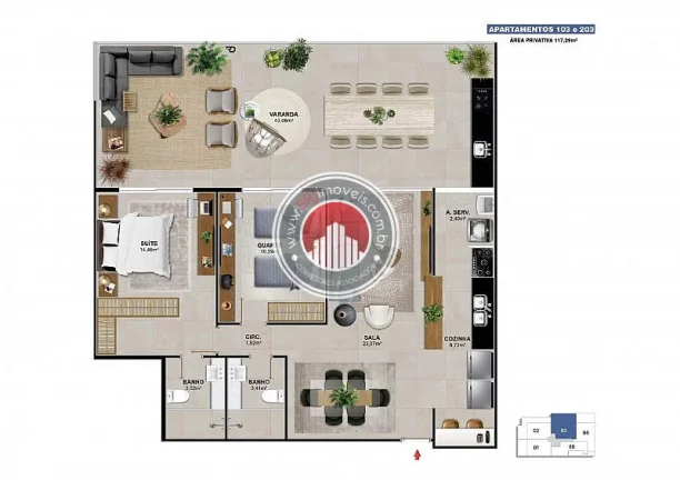 Imagem Apartamento a Venda no bairro Barra da Tijuca - Rio de Janeiro, RJ