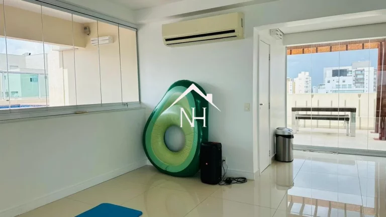 Imagem cobertura duplex de 370 m c/ 3 suítes (1 master), escritório, piscina privativa, 3 vagas com depósito, Churrasqueira, quadra, academia, brinquedoteca