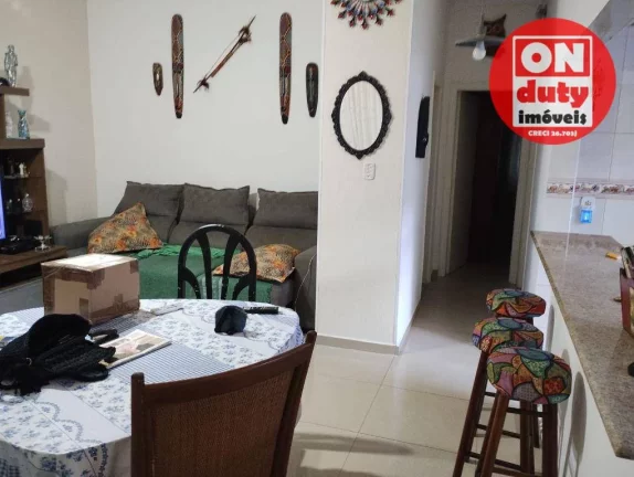 Imagem Apartamento com 2 dormitórios à venda, 120 m² por R$ 770.000,00 - Pompéia - Santos/SP