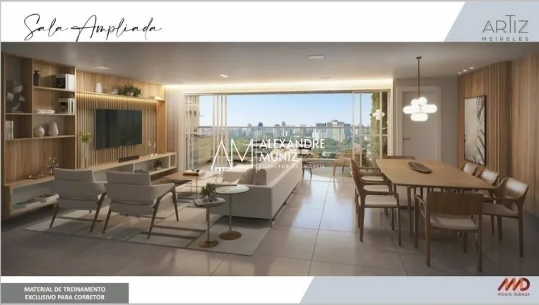 Imagem Artiz Meireles, Apartamentos à venda, Meireles, Fortaleza-CE. 4 suítes.