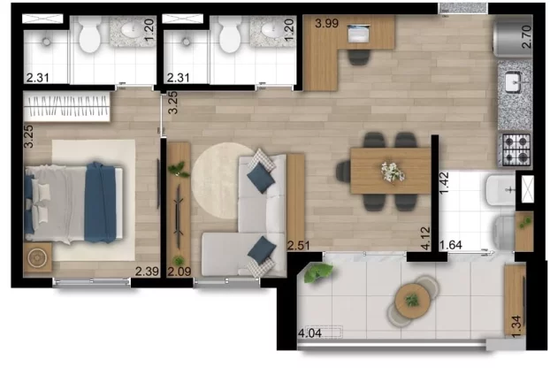 Imagem APARTAMENTO RESIDENCIAL em São Paulo - SP, Vila Carrão