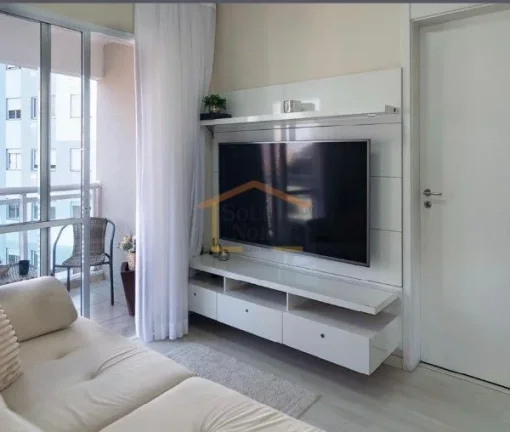 Imagem Apartamento com 47 m² de área útil, 1 dormitório, sendo 1 suíte, banheiro, ar-condicionado, ár...