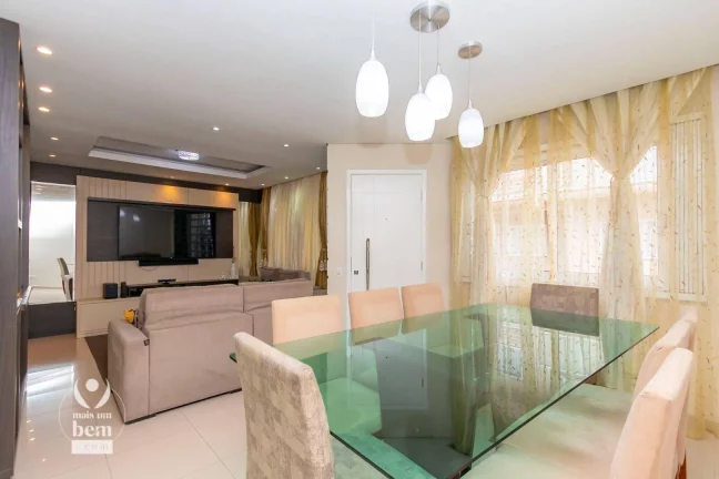 Imagem Sobrado em CONDOMÍNIO FECHADO com 3 Suítes, 2 Vagas, Área Gourmet à venda, 160 m² por R$ 869.900 - Xaxim - Curitiba/PR