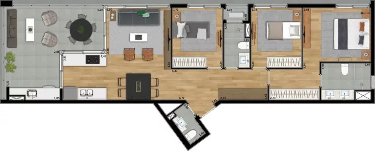 Imagem Central das Artes - Residencial
