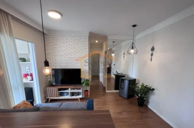 Imagem Apartamento 2 dormitórios, sendo 1 suite, sala 2 ambientes, sacada gourmet com vidros e persianas, ...