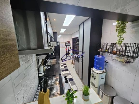 Imagem Apartamento com 3 dormitórios à venda, 121 m² por R$ 970.000 - Boqueirão - Praia Grande/SP