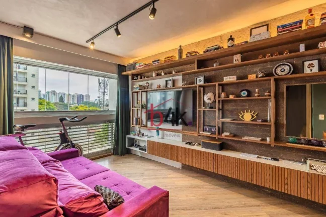 Imagem Apartamento Mobiliado com 2 quartos Brooklin Novo.