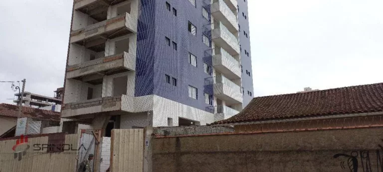 Imagem Apartamento com 2 dormitórios à venda, 62 m² por R$ 437.000,00 - Vila Guilhermina - Praia Grande/SP