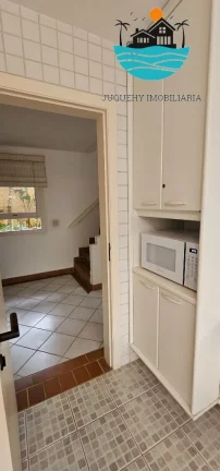 Imagem Casa a Vendas - Condomínio 4 suítes, 3 vagas, serviço de praia, piscina coletiva, sauna, jogos - 240m² de área construída | Juquehy Imobiliária.