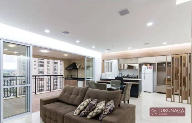 Imagem Apartamento com 3 quartos à venda, 122 m² por R$ 1.495.000 - Jardim Flor da Montanha - Guarulhos/SP