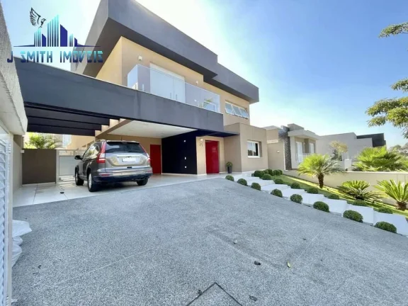 Imagem CASA LINDA, MODERNA, 4 SUÍTES AMPLAS, GOURMET, PISCINA. LAZER NO COND.
