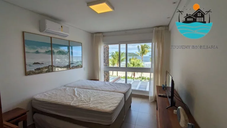 Imagem Aluguel Anual Pé na areia Juquehy, Aluguel temporada, com 3 suítes, Churras. piscina , máx. 08 pessoas | Juquehy Imobiliária