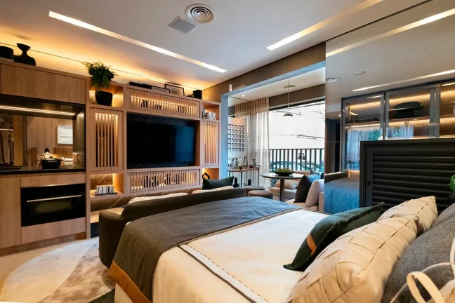 Imagem Studio à venda em São Paulo, Brooklin Paulista, com 1 quarto, 39,54m2