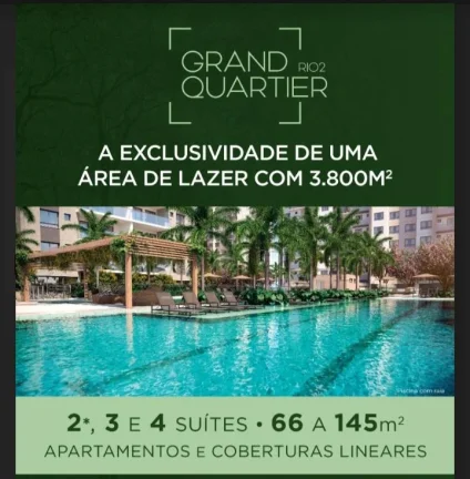 Imagem Apartamento para Venda em Rio de Janeiro, Barra Olimpica, 2 dormitórios, 2 suítes, 2 banheiros, 1 vaga