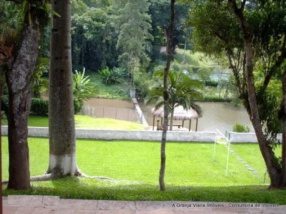 Imagem Casa com 4 dormitórios, 629 m² - venda por R$ 3.700.000,00 ou aluguel por R$ 15.000,00/mês - Granja Viana - Carapicuíba/SP