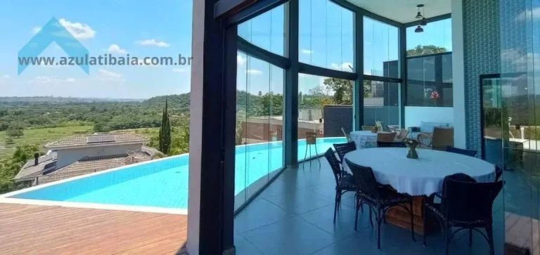 Imagem Casa de luxo no Porto Atibaia  3 suítes, piscina e lazer