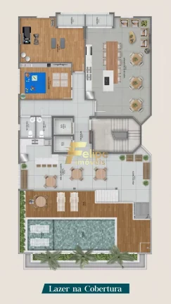 Imagem Seu novo apartamento 2 quartos com suíte próximo a Praia de Peracanga na Enseada Azul