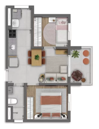 Imagem Viva Benx Estação Campo Belo - Residencial