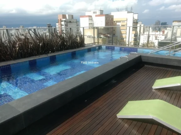 Imagem Apartamento para Locação na Consolação, São Paulo-SP: 1 Quarto, 1 Sala, 1 Banheiro, 1 Vaga e 49m² de Conforto!