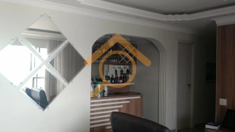 Imagem Apartamento de luxo à venda em São Paulo-SP, 3 quartos, 3 suítes, 2 salas, 5 banheiros, 2 vagas de garagem, 136m², no Condomínio Magic Resort.