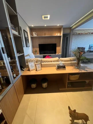 Imagem Apartamento no condomínio Happy Patriani, localizado na Vila Industrial em Campinas. 75m² com 2 su...