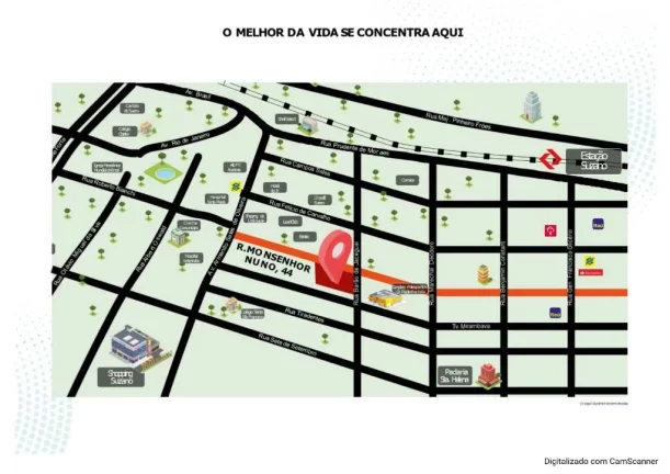 Imagem Apartamento com 3 dormitórios à venda, 80 m² por R$ 747.089,23 - Centro - Suzano/SP