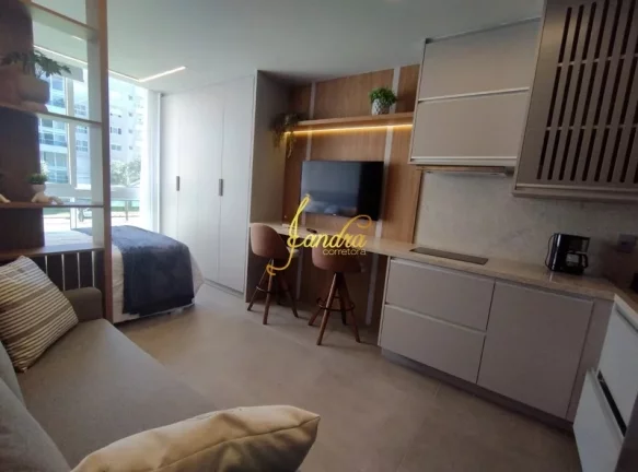 Imagem Apartamento loft(JK) com box e infra MOBILIADO E DECORADO