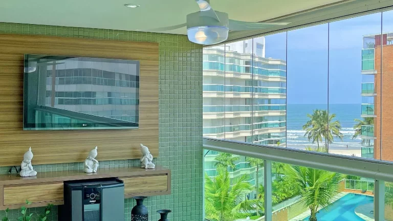 Imagem Apartamento decorado à venda com 3 dormitórios, 120m - Riviera - Módulo 7
