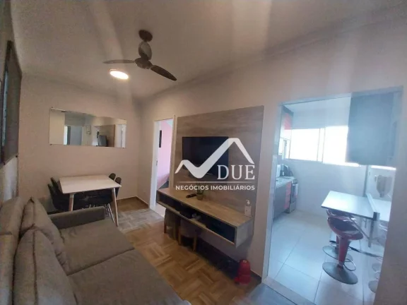 Imagem Apartamento com 2 dormitórios à venda, 55 m² por R$ 340.000,00 - Campo Grande - Santos/SP