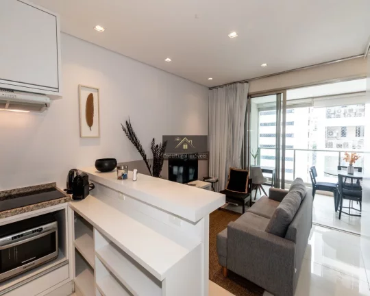 Imagem CALMA VOCÊ ACHOU A OPORTUNIDADE QUE ESPERAVA ITAIM APARTAMENTO MOBILIADO 62,00 M ÁREA ÚTIL 1 SUÍTE LAVABO VARANDA FECHADA COM VIDRO 1 VAGA LAZER