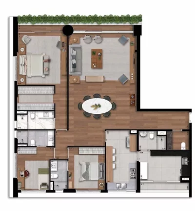 Imagem Apartamento com 4 Quartos à Venda, 468 m² em Itaim Bibi - São Paulo