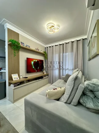 Imagem Apartamento de 2 dormitórios, sendo 1 suíte - Totalmente Planejado - Canto do Forte/PG