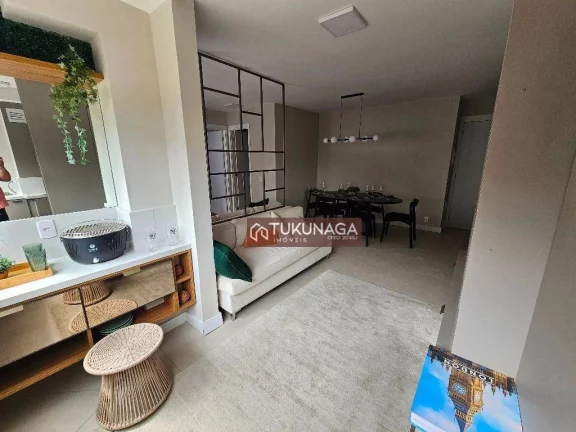Imagem Apartamento com 2 quartos à venda, 56 m² por R$ 430.000 - Vila Galvão - Guarulhos/SP