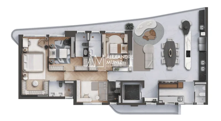 Imagem The Dream powered by Porsche Consulting, Apartamentos no Meireles