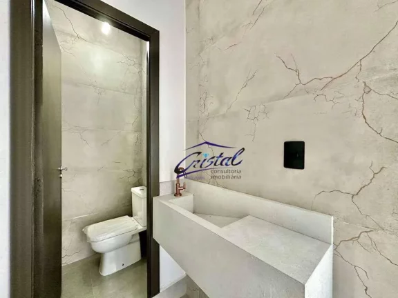 Imagem Casa com 5 quartos / suítes à venda, 411 m² - Condomínio Reserva Santa Maria - Jardim do Golf I - Jandira/SP