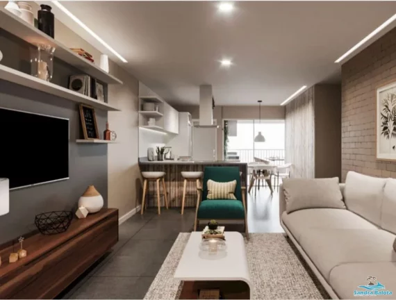 Imagem Apartamento com 2 dormitórios sendo 1 suíte no centro de Ubatuba