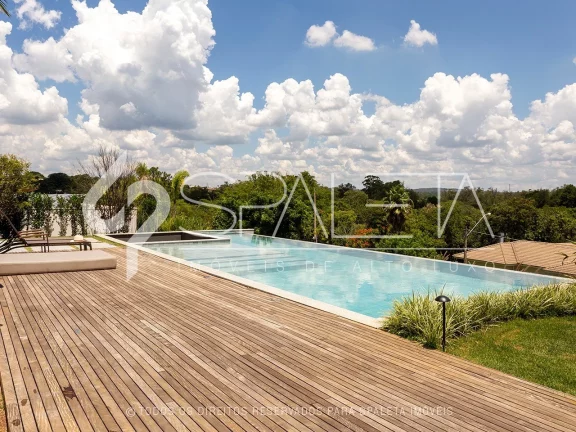 Imagem Fascinante residência contemporânea, totalmente mobiliada e com vista única para o campo de golfe à venda no Terras de São José I