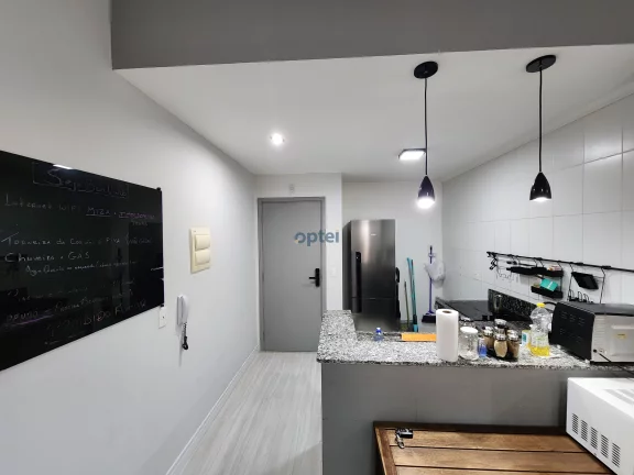 Imagem Loft Mobiliado de 50m2 no condomínio Marco Zero Home com lazer na cobertura - jardim do mar - São Bernardo do Campo