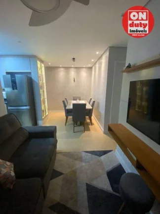 Imagem Apartamento com 2 dormitórios à venda, 45 m² por R$ 320.000,00 - Areia Branca - Santos/SP