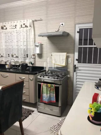 Imagem São 2 Casas 4 cômodos com suíte e 5 cômodos 1 banheiro, 2 vagas, na Vila Homero Thon, Santo André-SP
