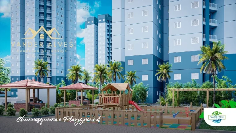 Imagem Apartamento à venda em Foz do Iguaçu-PR, bairro Monjolo: 2 quartos, 2 salas, garagem, 46m². Venha conferir!